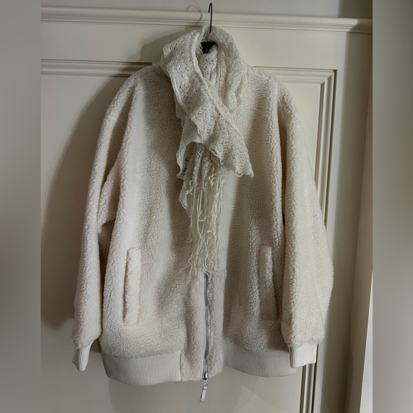 FABLETICS Cozy Shearling like bomber jacket USXL - Picture 5 of 10